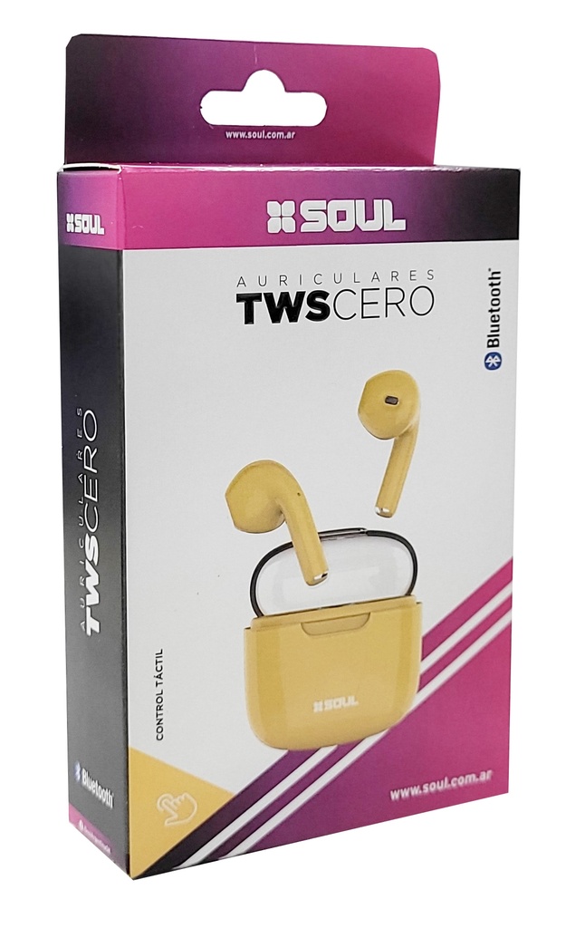 AURICULAR SOUL TWS200AM AMARILLO