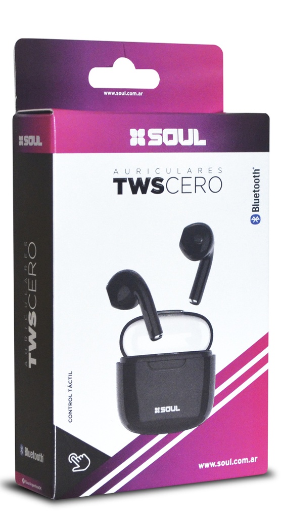 AURICULAR SOUL TWS200NE NEGRO