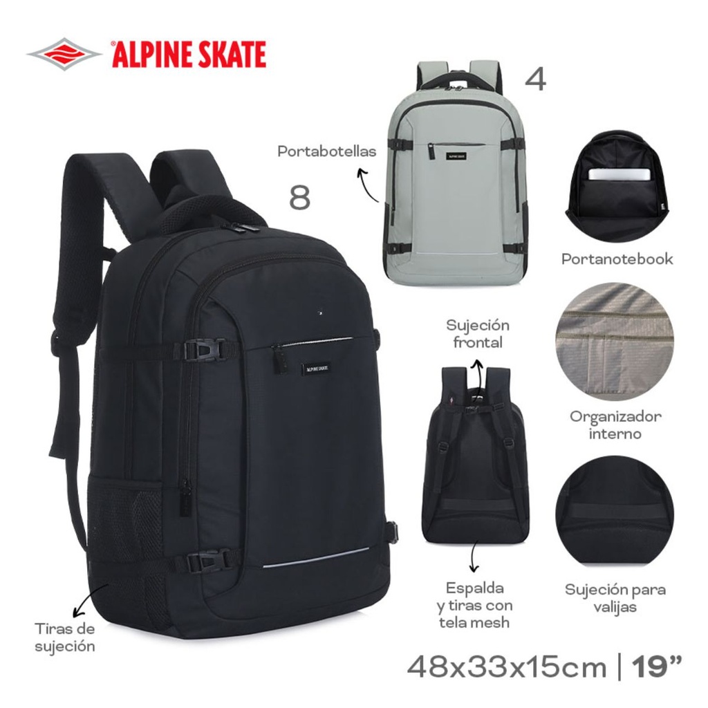 MOCHILA ALPINE SKATE 16377                                                                          