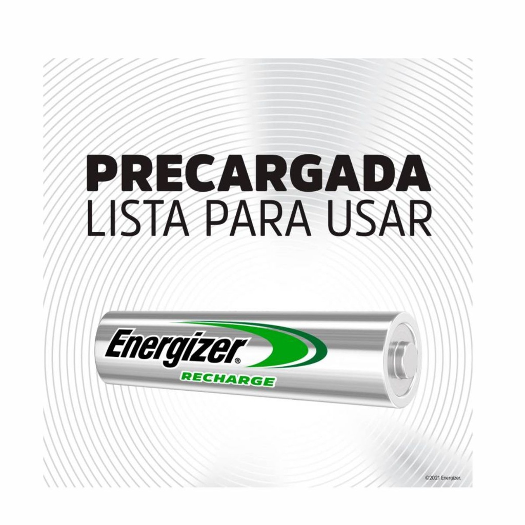 PILA ENERGIZER AA RECARGABLE NH15-BP2 2000mAh