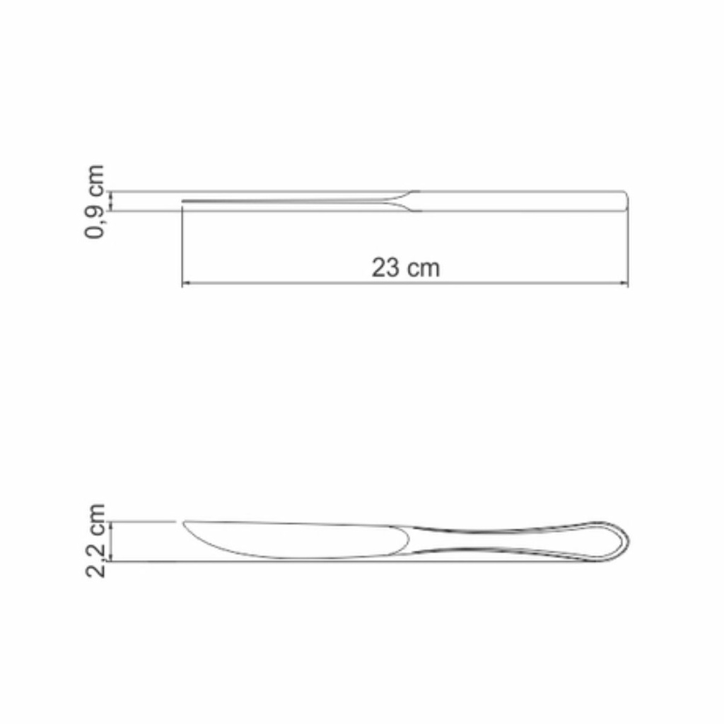 CUCHILLO TRAMONTINA 63932/980 ITALY 12PZS