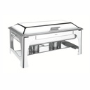 RECHAUD TRAMONTINA 61040/220 RECTANGULAR 2X1/2 C/BRASERO