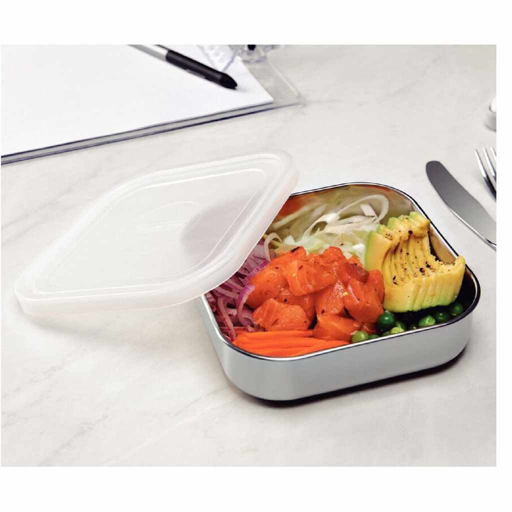 CONTENEDOR TRAMONTINA 61223/690 CUADRADO 20CM