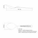 CUCHARA DE MESA TRAMONTINA 63940/017 ATHENAS 12PZS