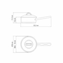 OLLA TRAMONTINA 62501/160 SOLAR 16CM