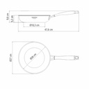 SARTEN TRAMONTINA 62155/267 GRANO 26CM C/ANTIADHERENTE55267