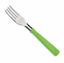 TENEDOR DE MESA TRAMONTINA 23162/320 NEW KOLOR VERDE 3PZS