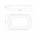 ASADERA TRAMONTINA 61310/481 ACERO 48CM