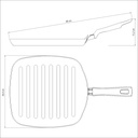 BIFERA TRAMONTINA 20392/024 LORETO 26CM