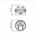 AFILADOR TRAMONTINA 24038/000 PROFISSIONAL PROFIO