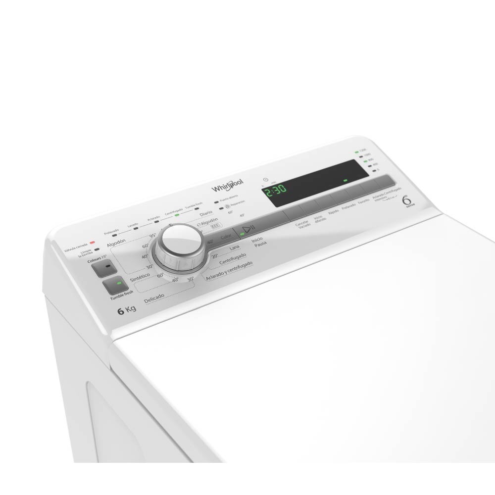 LAVARROPAS WHIRLPOOL WCS60ZB 6KG