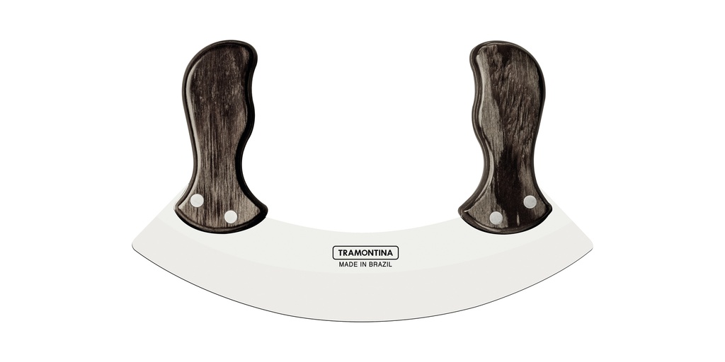 CUCHILLO MEDIA LUNA TRAMONTINA 21147/190 POLYWOOD CASTAÑO