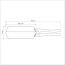 OMELETERA TRAMONTINA 20123/020 LORETO 20 CM
