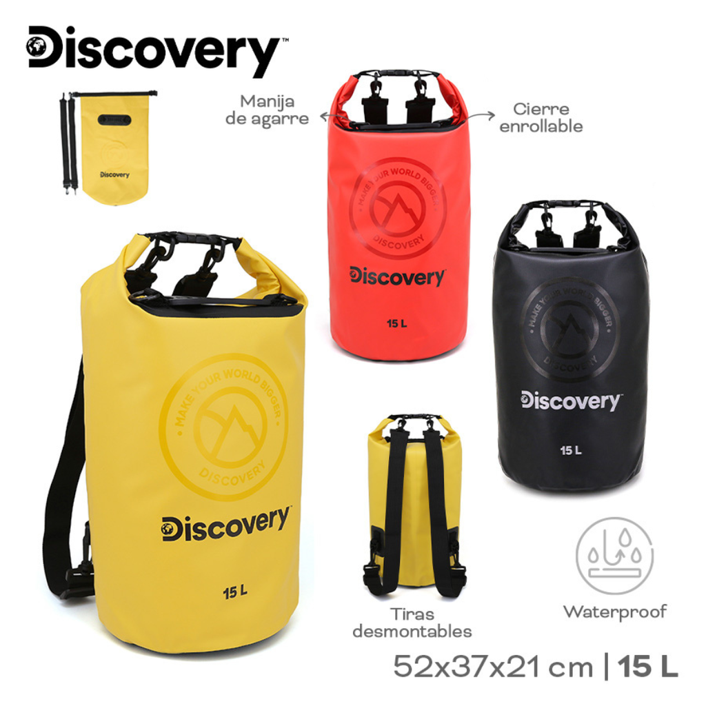 MOCHILA ESTANCO DISCOVERY 19149 AMARILLO 15