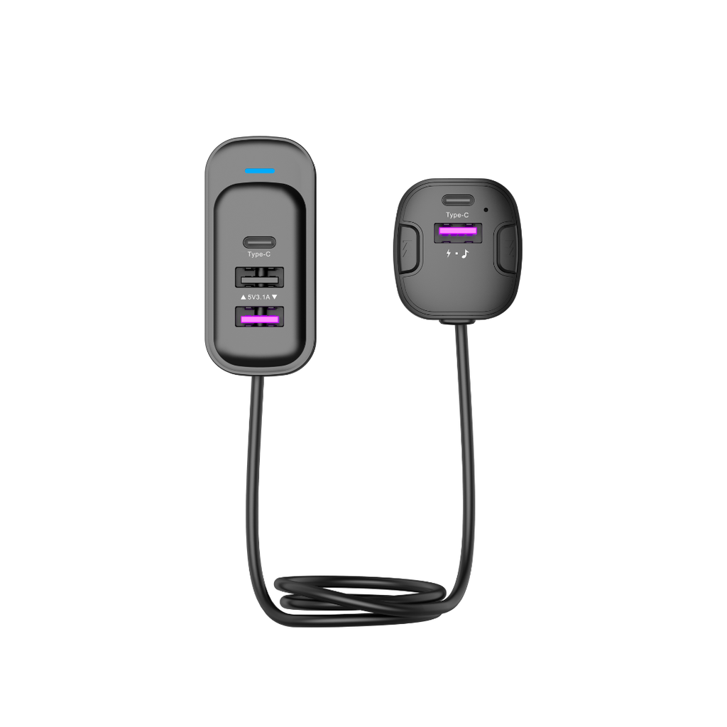 REPRODUCTOR DE BT SOUL CA-FM150 FM+CABLE PARA AUTO