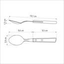 CUCHARA DE MESA TRAMONTINA 22203/300 TRADICIONAL 3 PZS