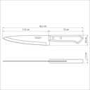 CUCHILLO DE COCINA TRAMONTINA 22902/007 DYNAMIC 7" 12 PZS