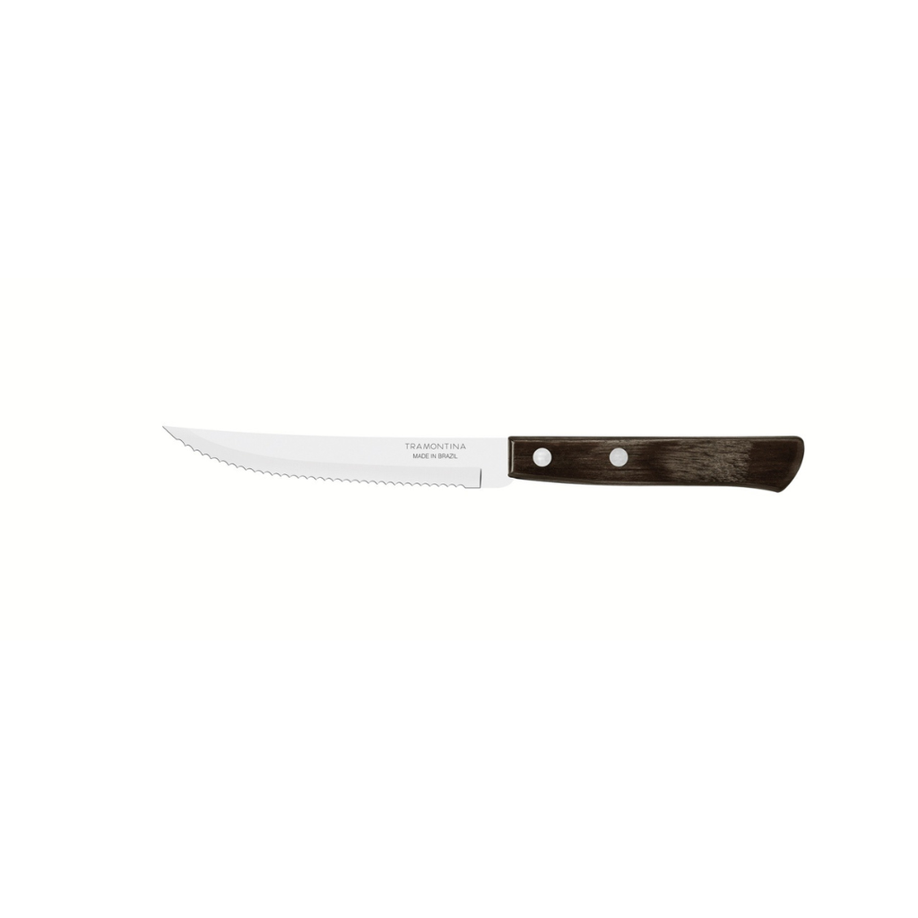 CUCHILLO P/ASADO TRAMONTINA 21199/964 POLYWOOD 5" 60PZS