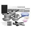 SET DE COCINA TRAMONTINA 28399/602 LINZ 44PZS
