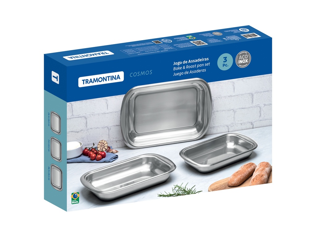 JUEGO DE ASADERAS TRAMONTINA 64310/400 COSMOS 3PZS