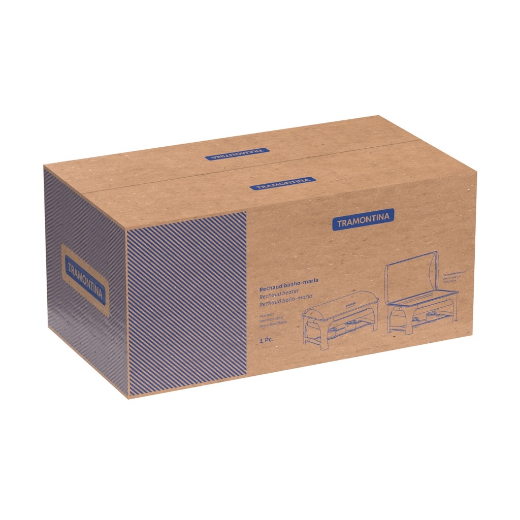 RECHAUD TRAMONTINA 61045/210 RECTANGULAR SIMPLE 9L