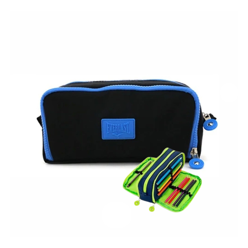 CARTUCHERA EVERLAST 17532 NEGRO TRIPLE