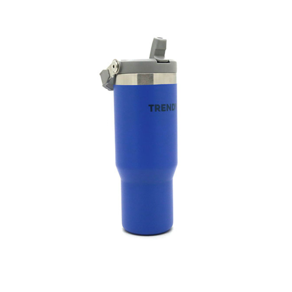 VASO TERMICO TRENDY 17550B 900ML AZUL CON PICO