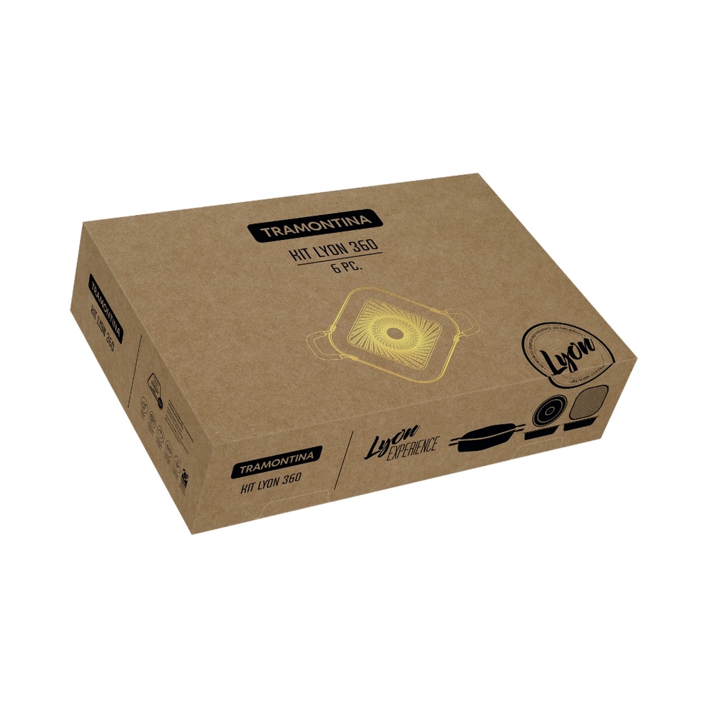 BATERIA DE COCINA TRAMONTINA 20998/053 LYON 6PZS