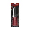CUCHILLOS P/ASADO TRAMONTINA 21198/715 POLYWOOD 6PZS