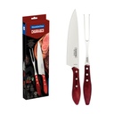 JUEGO P/ASADO TRAMONTINA 21198/760 POLYWOOD 2PZS