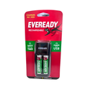 CARGADOR PILA EVEREADY EV2PC5 USB+2AAx1300