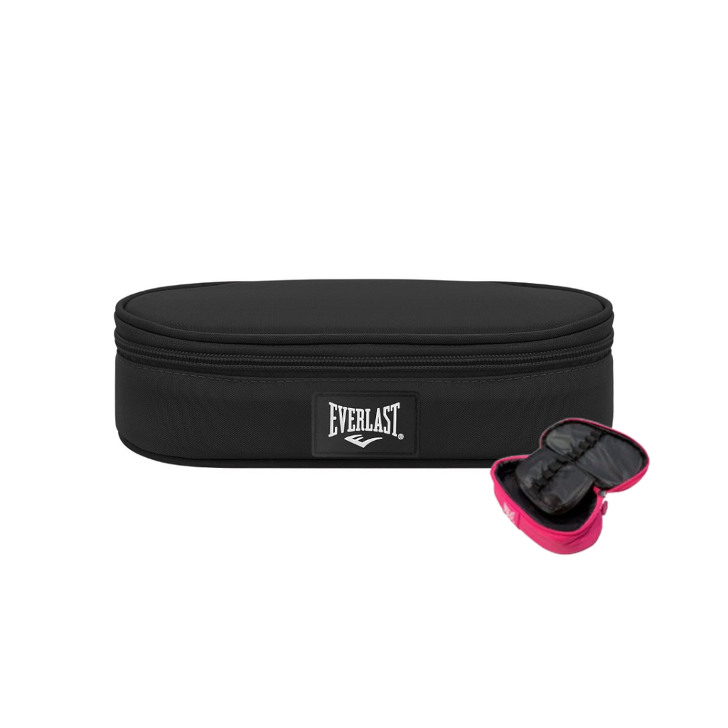 CARTUCHERA EVERLAST 30233 NEGRO SIMPLE