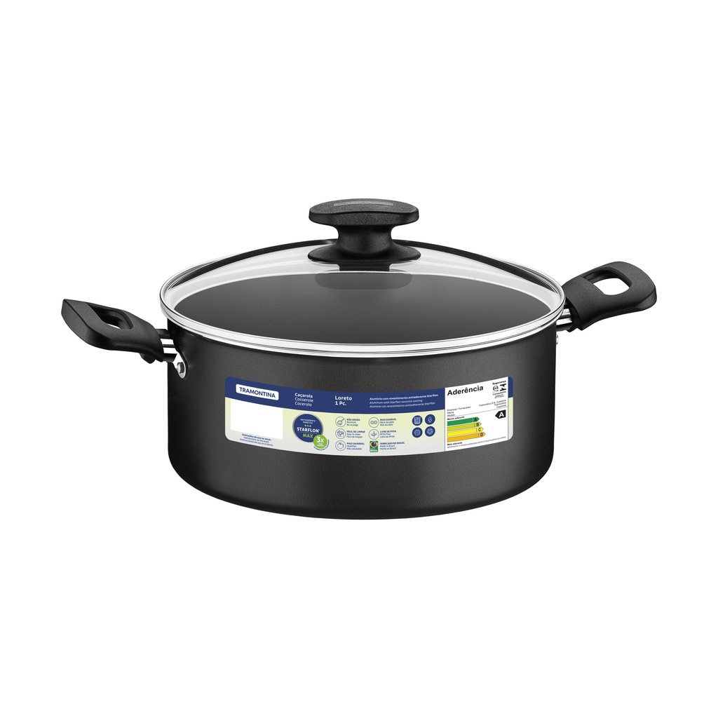 CACEROLA TRAMONTINA 20382/024 LORETO 24CM