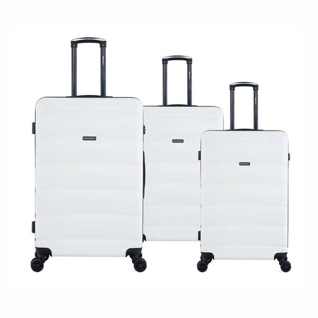 SET VALIJAS DISCOVERY 27451 3PZ WHITE