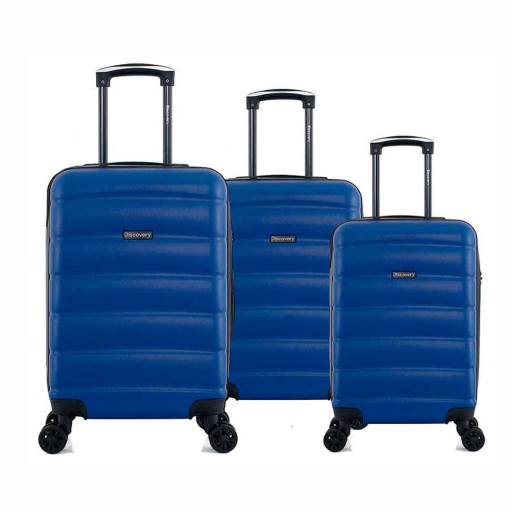 SET VALIJAS DISCOVERY 27453 3PZS 28"/24"/20" BLUE