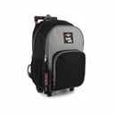 MOCHILA ALPINE SKATE 27350-B NEGRA C/CARTUCHERA NEGRA