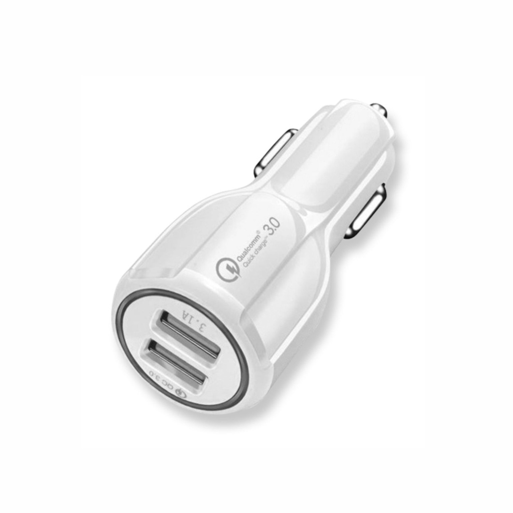 CARGADOR DE AUTO SOUL CA-USBDUALFCM FAST CHARGE 3.0A MICRO USB
