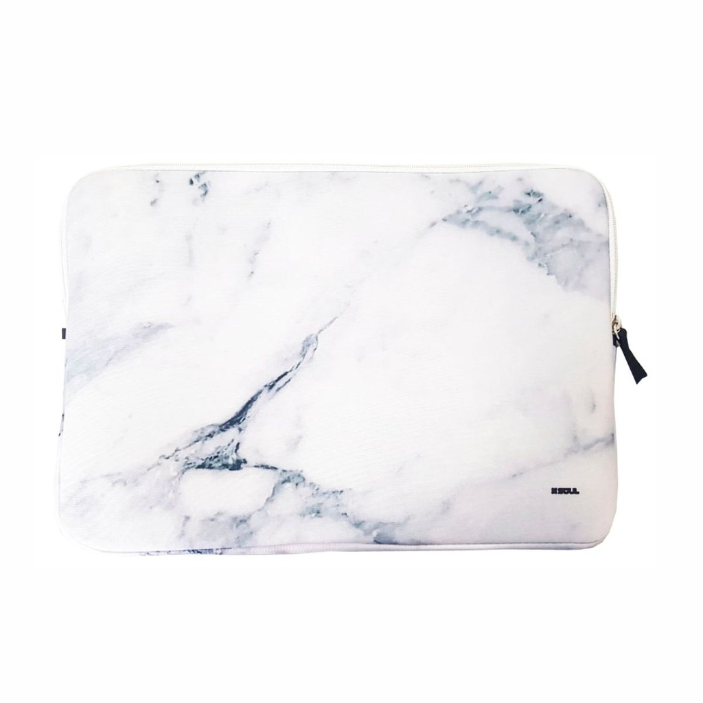 FUNDA SOUL 17" MARBLE BLANCO