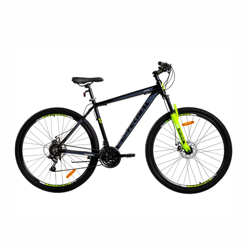 BICICLETA TEKNIAL TARPAN 200ER L NEGRO/VERDE R29