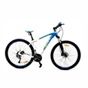 BICICLETA TEKNIAL TARPAN 400ER M BLANCO/AZUL R29