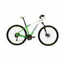 BICICLETA TEKNIAL TARPAN 400ER M VERDE/BLANCA R29