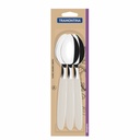 CUCHARA DE MESA TRAMONTINA 23363/666 IPANEMA 6PZS GRIS