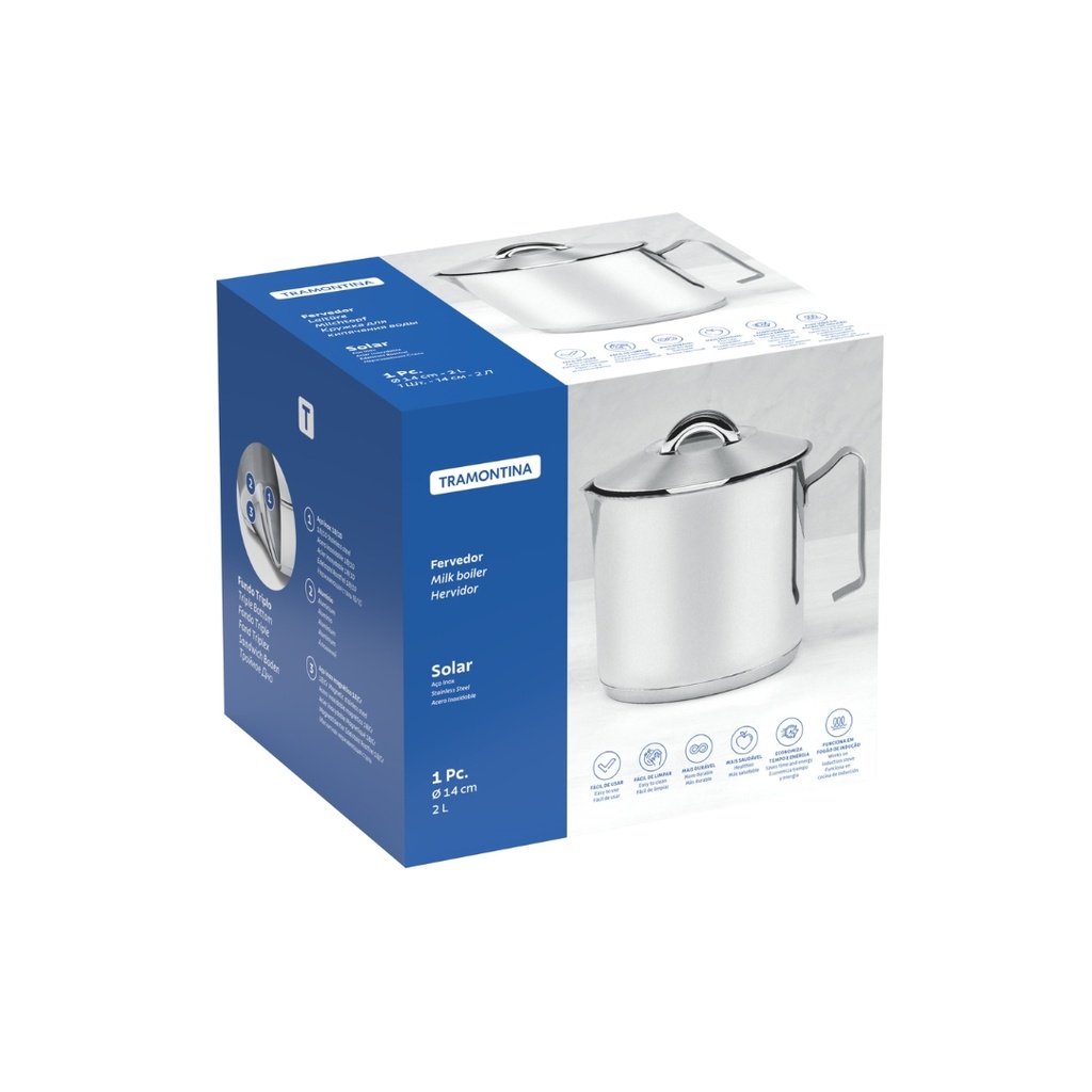 HERVIDOR TRAMONTINA 62512/145 SOLAR 14CM