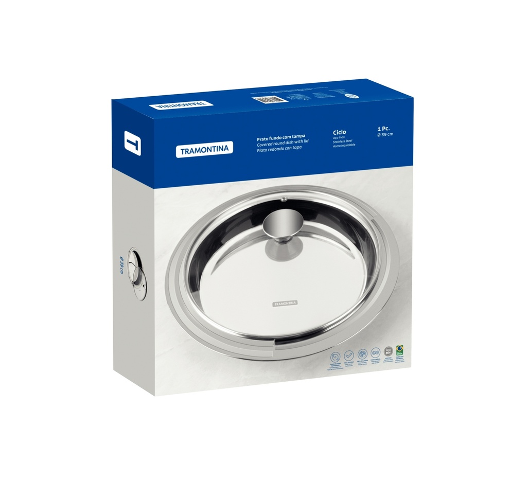 PLATO TRAMONTINA 61528/394 CICLO 39CM