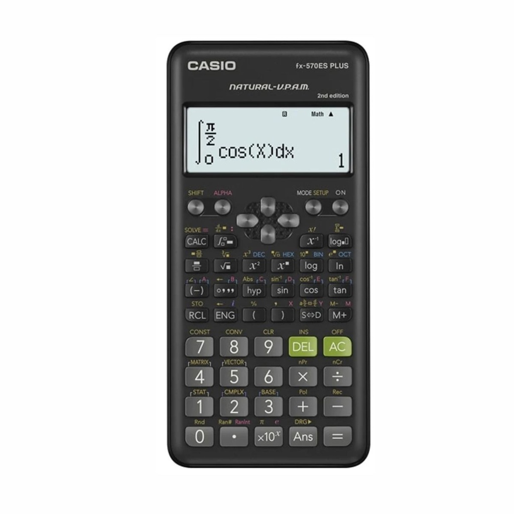 CALCULADORA CASIO FX-570ES PLUS 2                                                                   