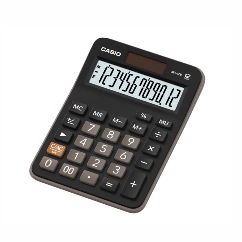 CALCULADORA CASIO MX-12B NEGRO