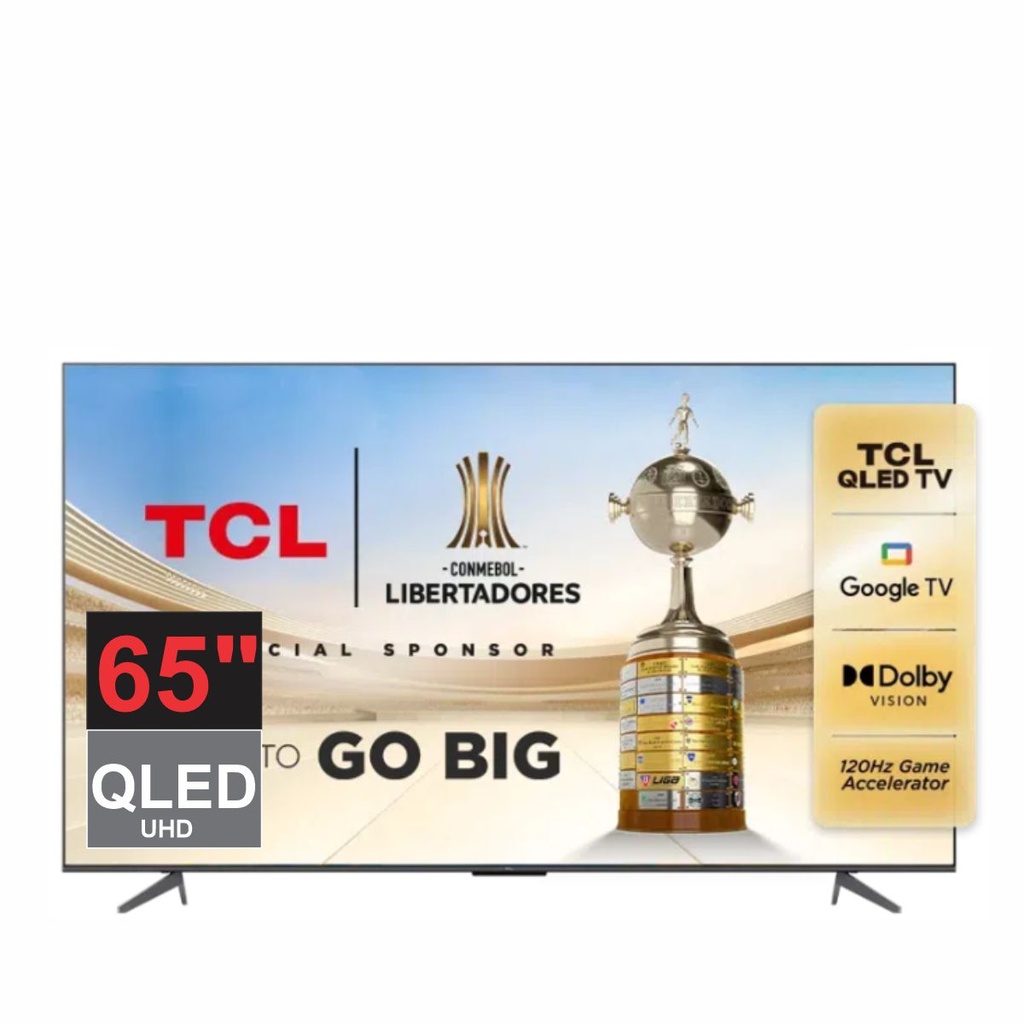 TV QLED TCL L65C645 4K GOOGLE TV