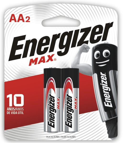 PILA ENERGIZER AA ALCALINA BP2