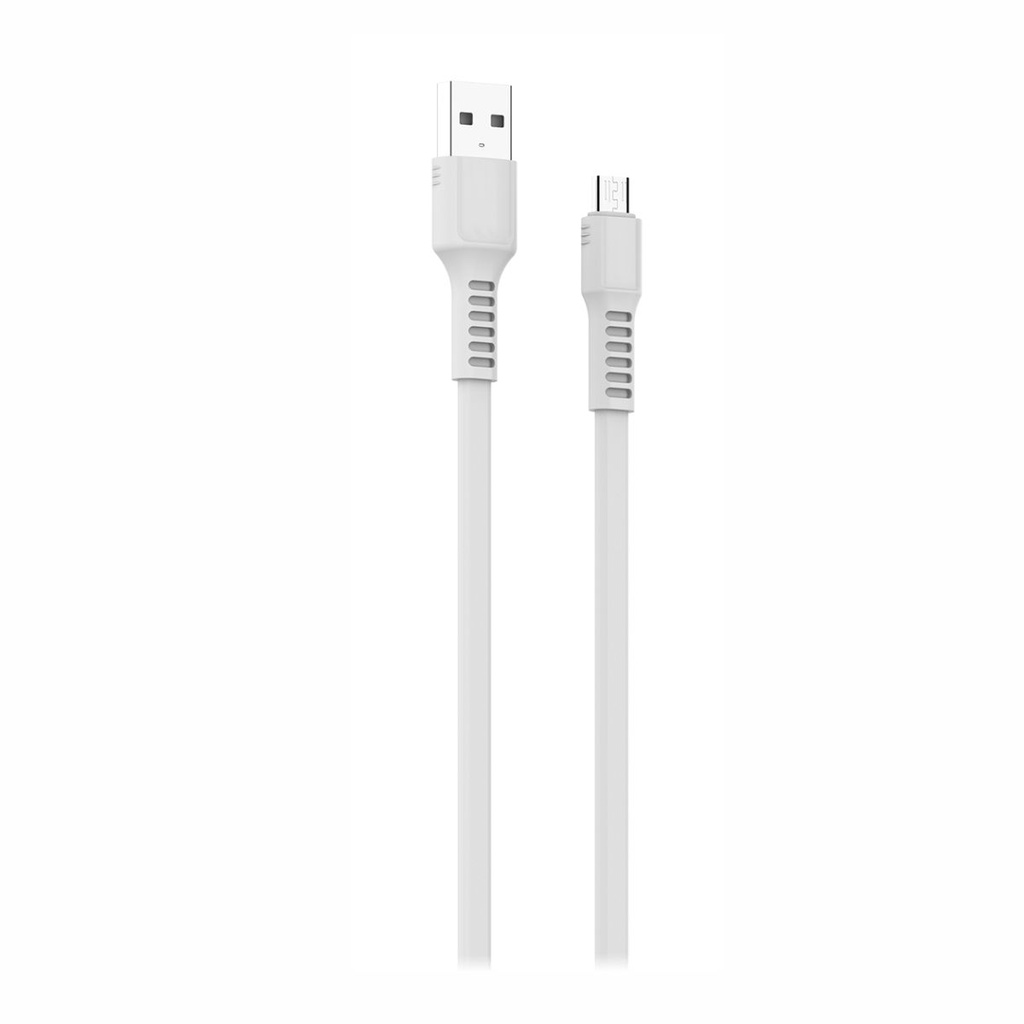 CABLE DE DATOS SOUL FLAT USB-FMICROBL MICRO USB 1.2M