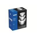 JUEGO DE CONTENEDORES TRAMONTINA 64220/710 CUCINA 3PZS REDONDOS